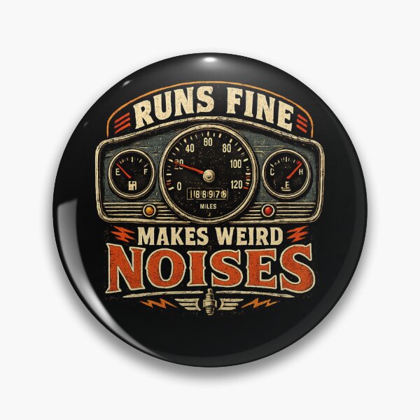 Item preview, Runs Fine Makes Weird Noises Shirt – Funny Mechanic Car Humor Tee designed and sold by NAJURE.