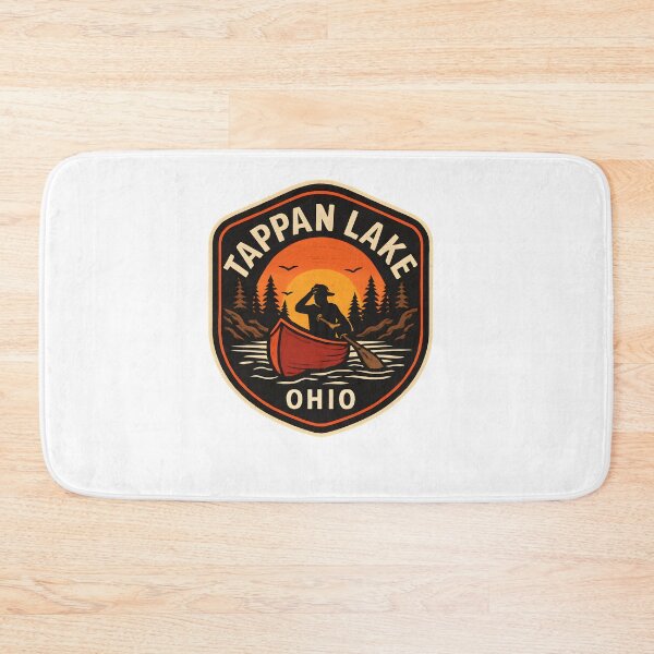 Item preview, Tappan Lake Ohio Canoe Badge designed and sold by SiarheiYur.