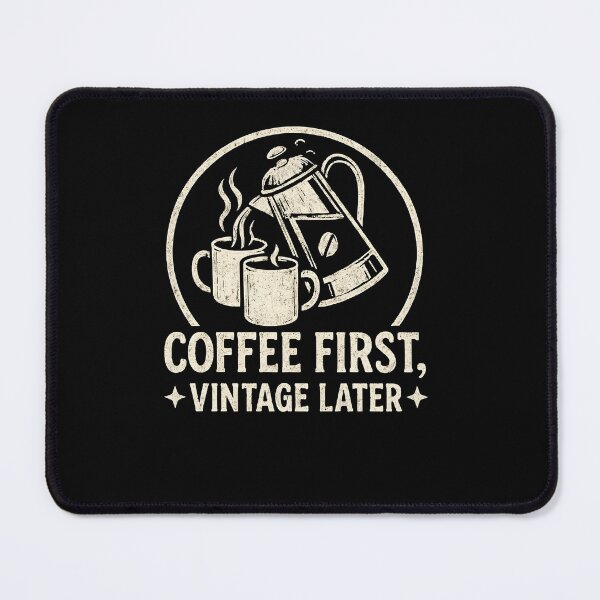 Item preview, Coffee First Vintage Later designed and sold by SiarheiYur.