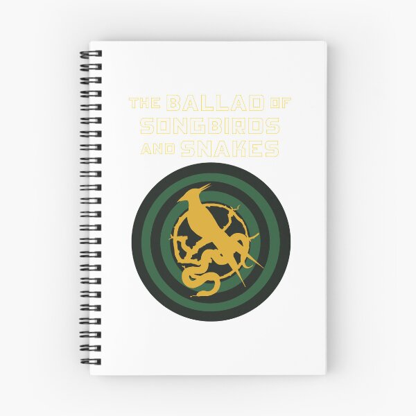 Item preview, Songbirds and Snakes Dystopian Emblem Ballad Bird Snake Circle Design designed and sold by creatingmouseshop.