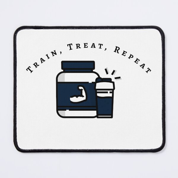 Item preview, Train,Treat, Repeat cool design designed and sold by greener designs.