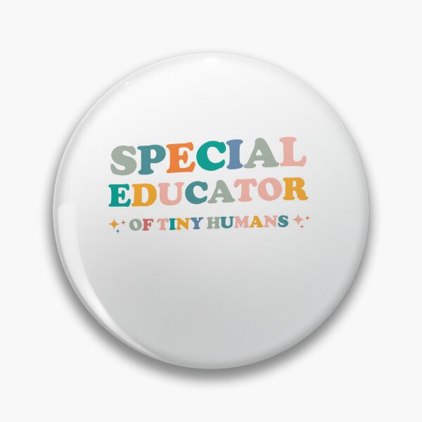 Item preview, Special Educator of Tiny Humans - To all beautiful special education SPED Teacher beautiful Groovy design  designed and sold by Artsy Apparels.