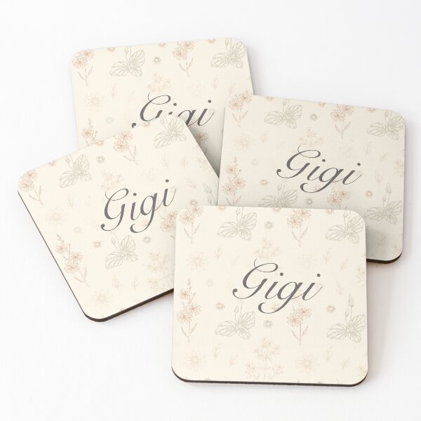 Item preview, Gigi Grandma Gift with Soft Floral Wildflower Pattern designed and sold by dkid creations.