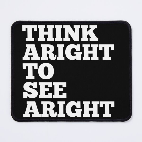 Item preview, Think Aright to see Aright - vision mindset designed and sold by Obiechefu.
