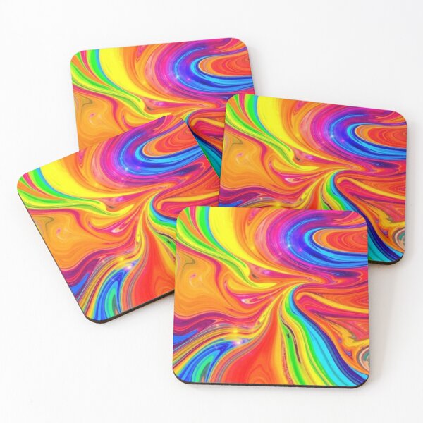 Item preview, Rainbow Swirl Explosion designed and sold by TinCatOutPost.