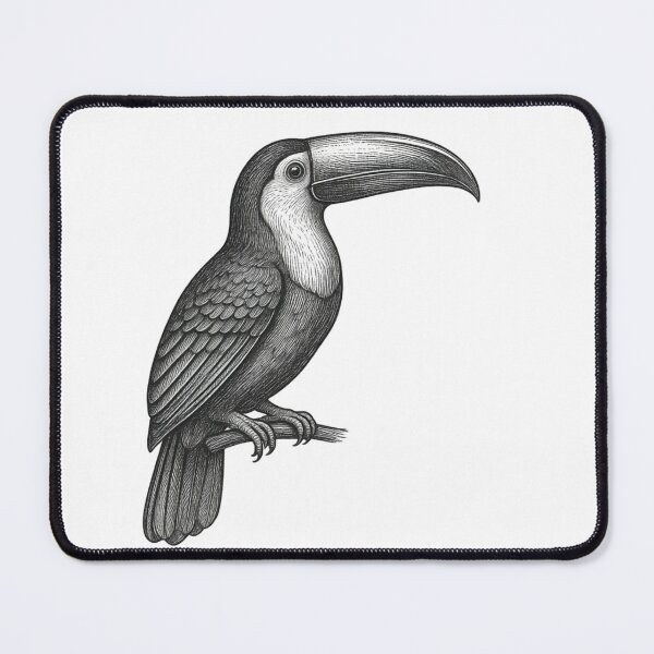 Item preview, Tucan Black White designed and sold by TAKEMEyes.