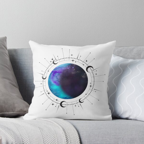 Item preview, Celestial Moon Planet Galaxy Witchy Aesthetic T-Shirt designed and sold by Aura Design.