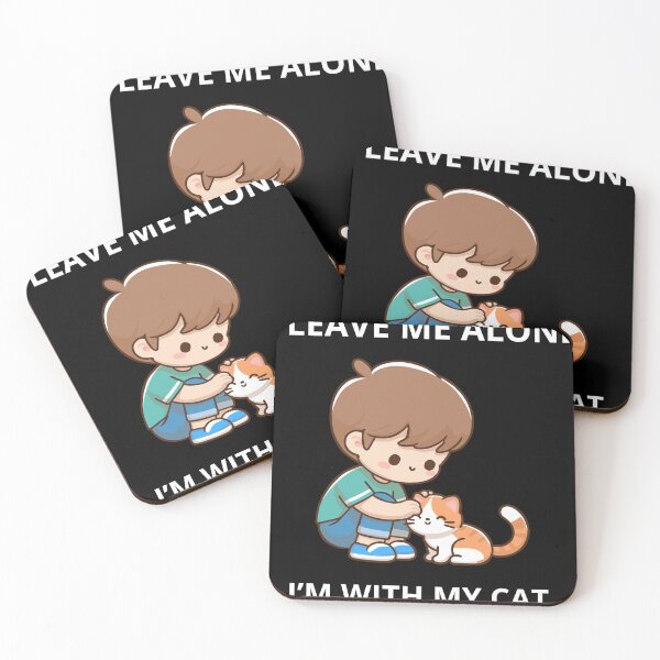 Item preview, Introvert Cat,leave me alone I'm whit my cat designed and sold by Raxid2022.
