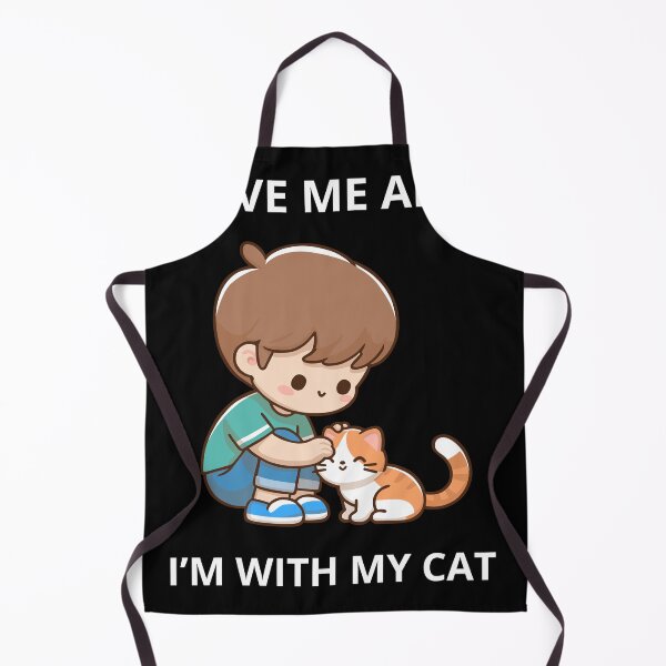 Item preview, Introvert Cat,leave me alone I'm whit my cat designed and sold by Raxid2022.