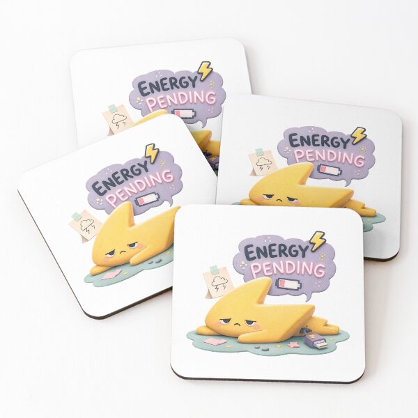 Item preview, A tired cartoon character needs energy. designed and sold by Creative88Art.