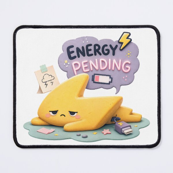 Item preview, A tired cartoon character needs energy. designed and sold by Creative88Art.