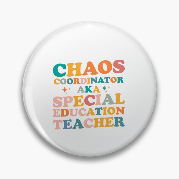 Item preview, Chaos Coordinator AKA Special Education Teacher - To all beautiful special education SPED Teacher beautiful Groovy design  designed and sold by Artsy Apparels.