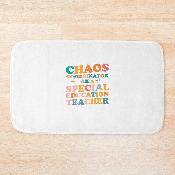 Item preview, Chaos Coordinator AKA Special Education Teacher - To all beautiful special education SPED Teacher beautiful Groovy design  designed and sold by Artsy Apparels.