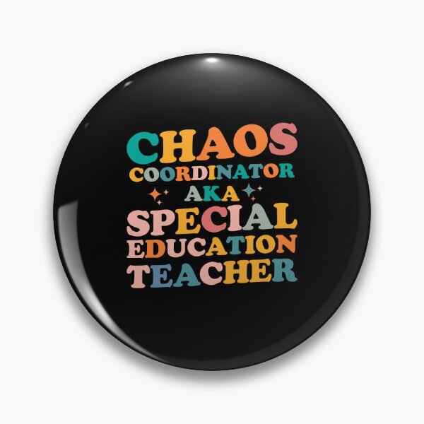 Item preview, Chaos Coordinator AKA Special Education Teacher - To all beautiful special education SPED Teacher beautiful Groovy design  designed and sold by Artsy Apparels.