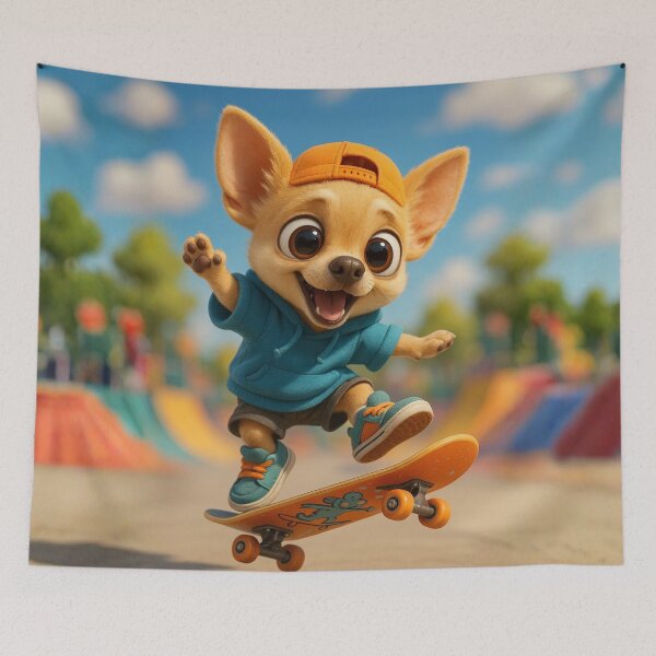 Item preview, Skater Teacup Chihuahua designed and sold by Sillytoe.