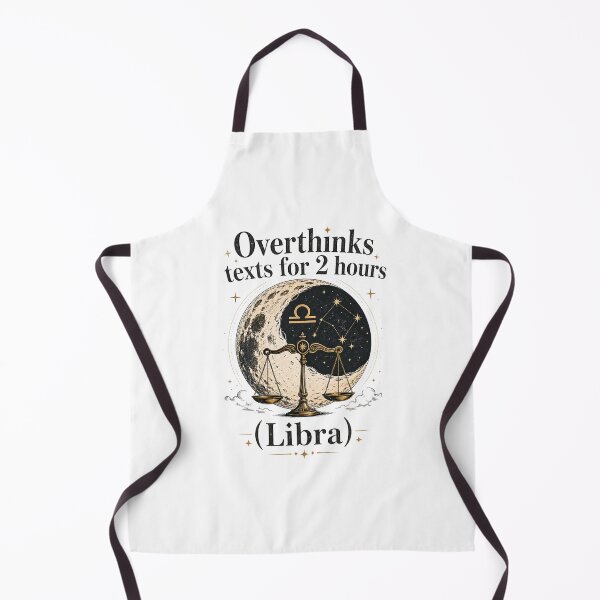 Item preview, Libra Overthinking Zodiac Shirt – Astrology Moon Sign Humor Tee designed and sold by ZorviqueStudio.