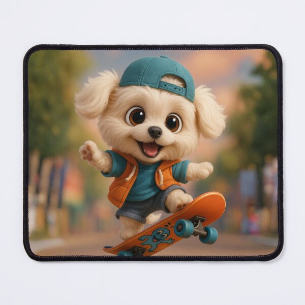Item preview, Skater Teacup Maltese designed and sold by Sillytoe.
