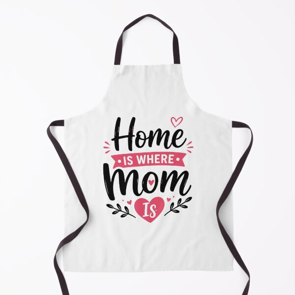 Item preview, Home Is Where Mom Is – Family Love Quote designed and sold by Gift Phrase Studio.