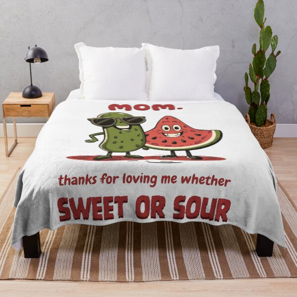 Item preview, Funny Mother's Day Gift - Sweet or Sour Pickle & Fruit Art designed and sold by Basma Designs | Funny Shirts, Stickers & Mugs.