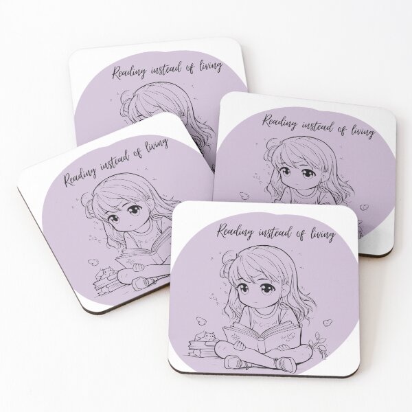 Item preview, Reading instead of living designed and sold by creativityisfun.