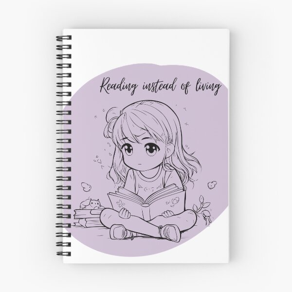 Item preview, Reading instead of living designed and sold by creativityisfun.