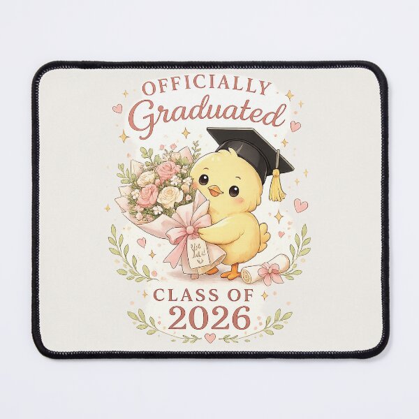 Item preview, Graduation Gift Class of 2026 Cute Chick Design designed and sold by Serene Whiskers.
