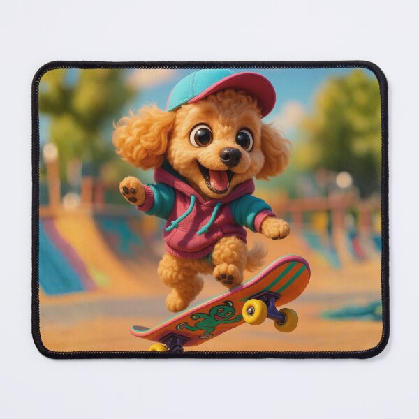 Item preview, Skater Teacup Poodle designed and sold by Sillytoe.