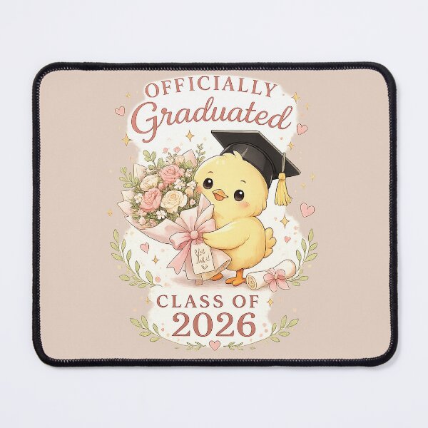Item preview, Graduation Gift Class of 2026 Cute Chick Design designed and sold by Serene Whiskers.