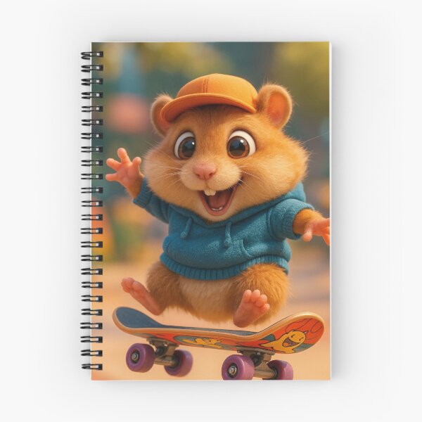 Item preview, Skater Teddy Bear Hamster designed and sold by Sillytoe.