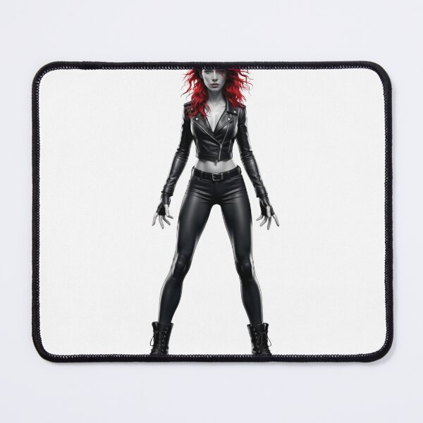 Item preview, A fierce woman with striking red hair. designed and sold by Creative88Art.
