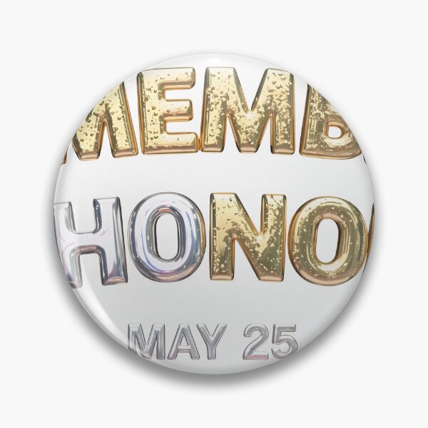 Item preview, Golden text Remember & Honor with flags. designed and sold by Creative88Art.
