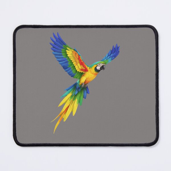 Item preview, Vibrant Rainbow Parrot – Exotic Colorful Bird designed and sold by MixArtStudio77.