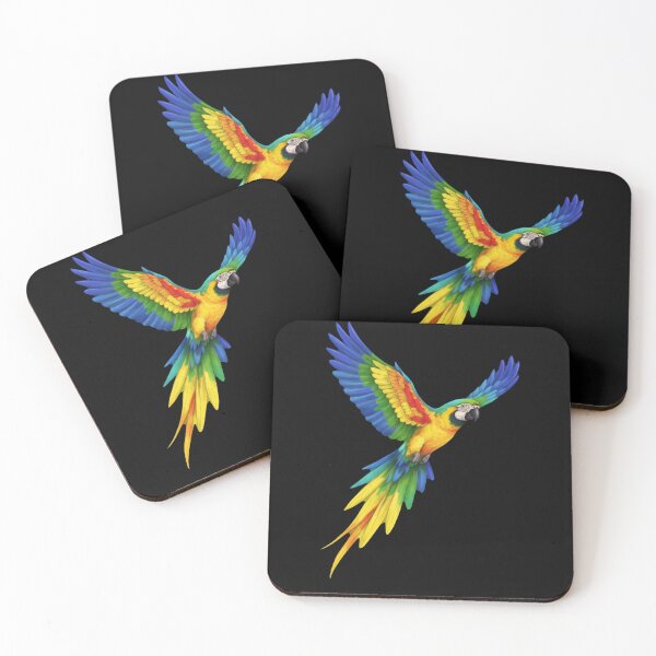 Item preview, Vibrant Rainbow Parrot – Exotic Colorful Bird designed and sold by MixArtStudio77.