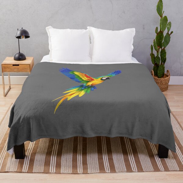 Item preview, Vibrant Rainbow Parrot – Exotic Colorful Bird designed and sold by MixArtStudio77.