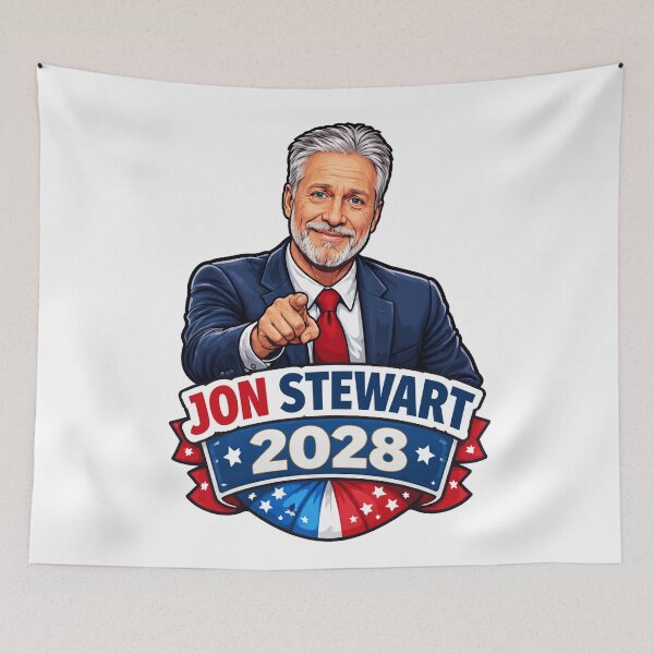Item preview, Jon Stewart 2028 Presidential Campaign designed and sold by Owcomm.