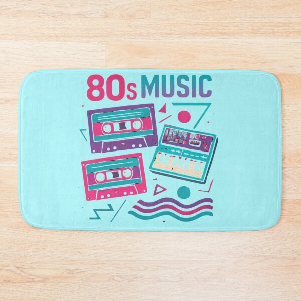 Item preview, 80s Music Vintage Cassette Keyboard Design designed and sold by deershop23.