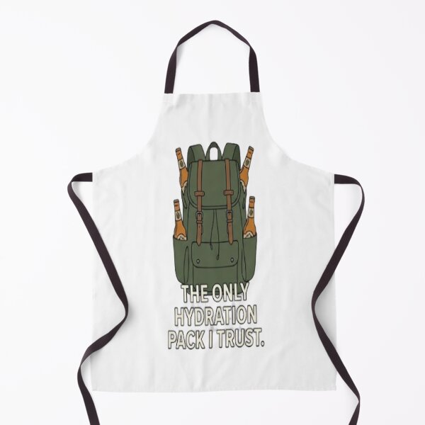 Item preview, Hiking & Beer Rucksack - The Only Hydration Pack I Trust designed and sold by ClaussShop.