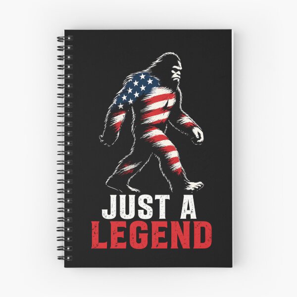 Item preview, Just A Legend Bigfoot USA, Patriotic Sasquatch, American Flag, Cryptid Meme, Independence Vibe designed and sold by VibeOffline Studio.