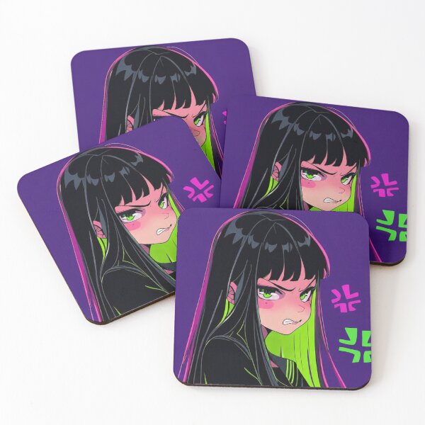 Item preview, Neon Attitude Anime Girl designed and sold by InspireArtI.