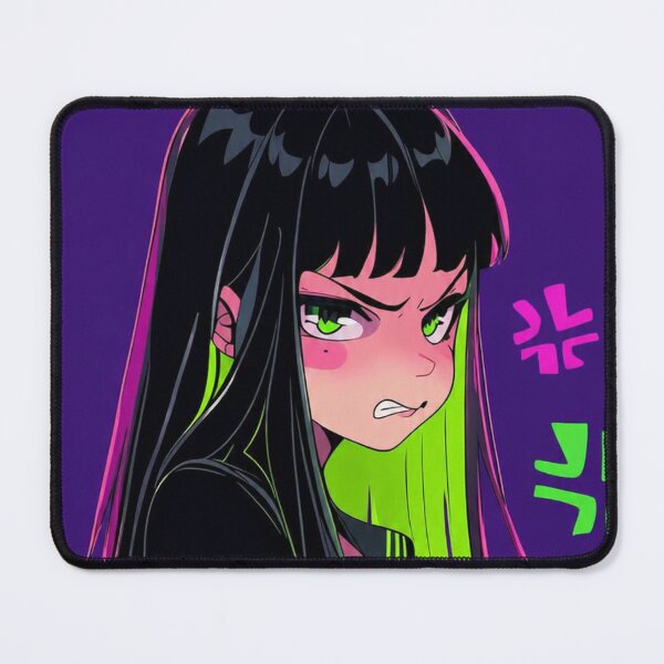 Item preview, Neon Attitude Anime Girl designed and sold by InspireArtI.