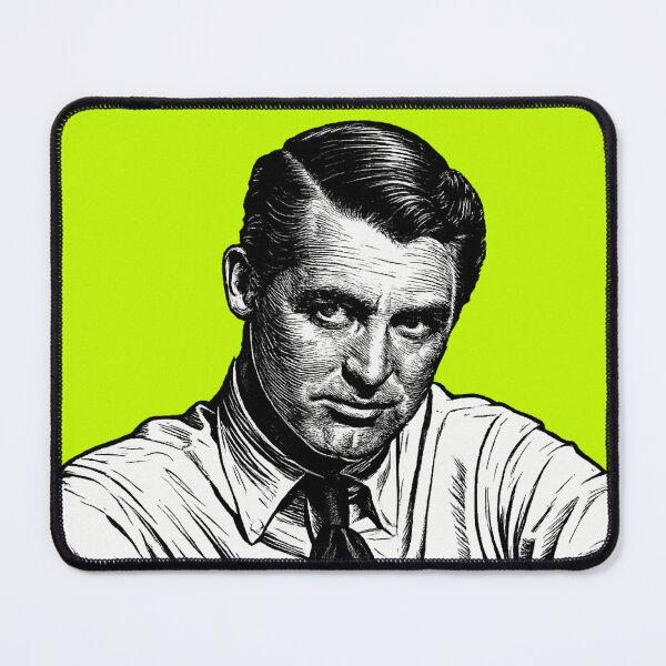 Item preview, Cary Grant Portrait – Golden Age Hollywood Icon with Classic Charm designed and sold by Analog Aura .