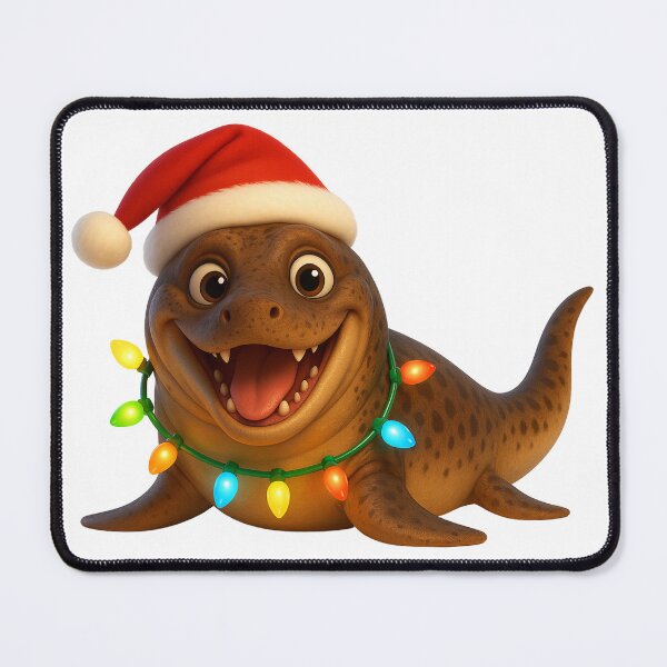 Item preview, Christmas Basilosaurus designed and sold by Sillytoe.