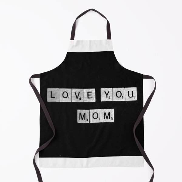 Item preview, Love You Mom on scrabble tiles designed and sold by OzzyluArt.
