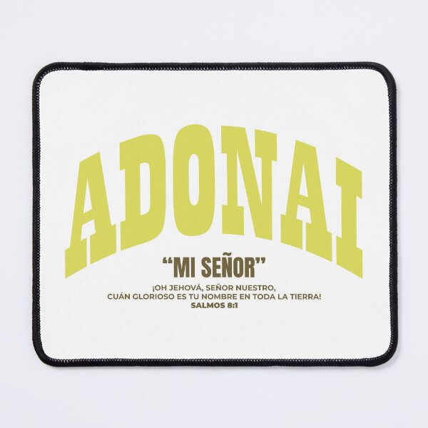 Item preview, Adonai | Hebrew Name of God | “My Lord” Faith Design | Minimalist Religious Clothing designed and sold by Luz y Estilo.