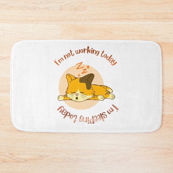 Item preview, I'm Not Working Today, I'm Sleeping Today. designed and sold by Dinasshop.