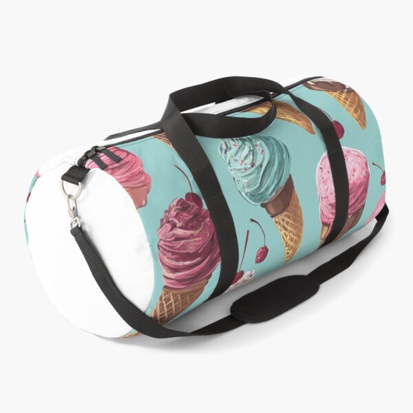 Item preview, Sweet Ice Cream Cone Pattern Summer Dessert designed and sold by NicolasGlowArt.