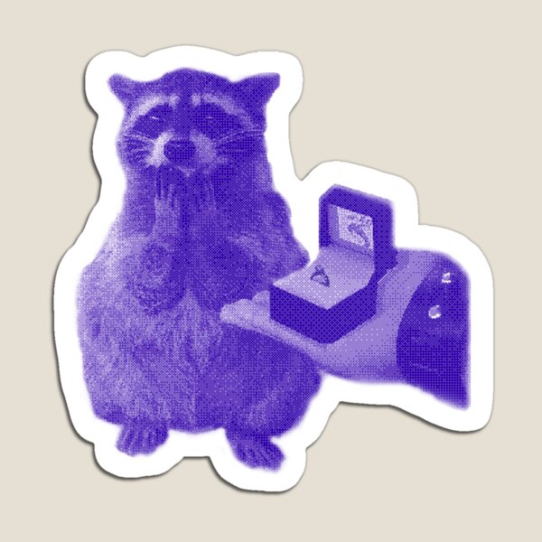 Item preview, Raccoon Proposal  designed and sold by FrutigerFlora.