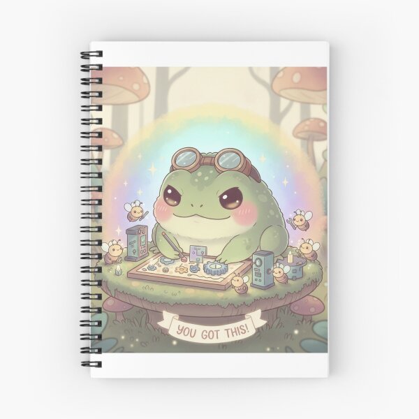 Item preview, Hyperfocus Mode Autistic Frog - Neurodiversity Pride Art - Kawaii ADHD Toad designed and sold by JLMWorks.