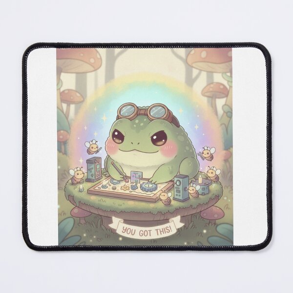 Item preview, Hyperfocus Mode Autistic Frog - Neurodiversity Pride Art - Kawaii ADHD Toad designed and sold by JLMWorks.