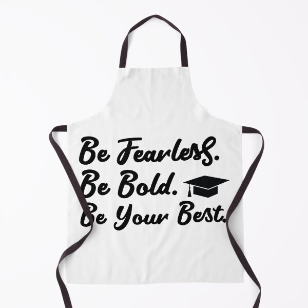 Item preview, Be Fearless Bold Best - Inspirational Graduation Day Motivational Gift designed and sold by FuzionRaptor.